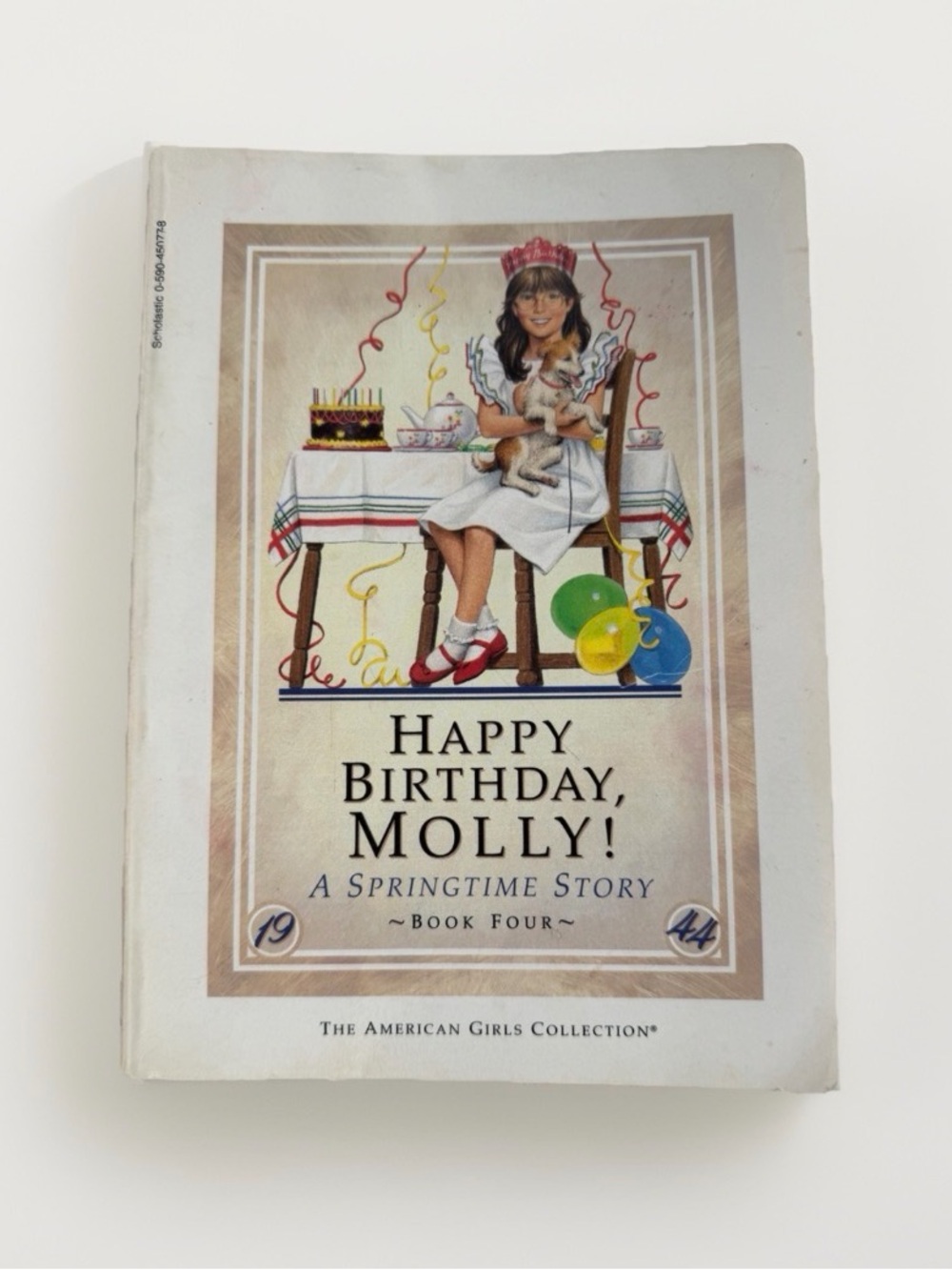 American Girl Happy Birthday Molly Vintage 1991 First Scholastic Print Paperback